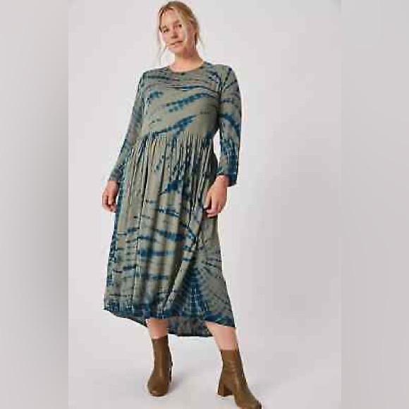 dolan Dresses & Skirts - Anthropologie | Dolan Eliska Tie Dye Maxi Dress Size XS